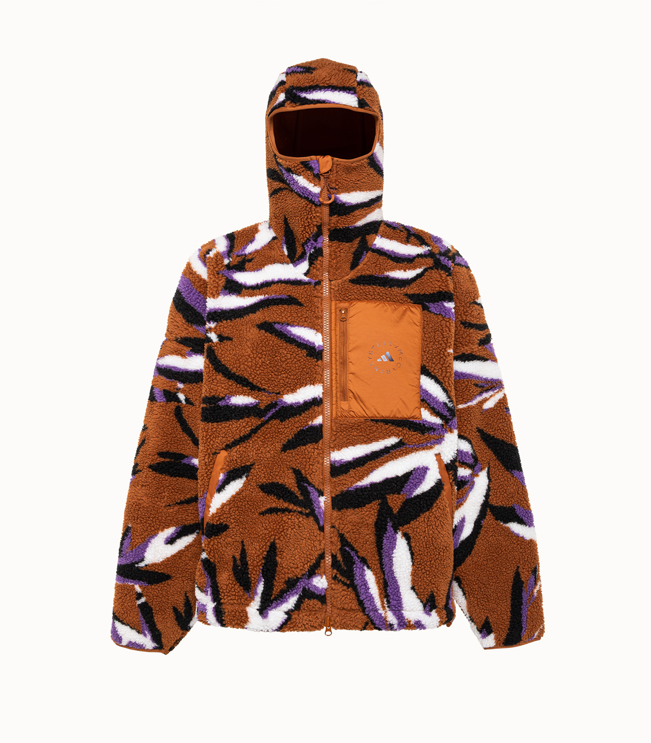 ADIDAS BY STELLA McCARTNEY JACQUARD JACKET IN PILE Playground