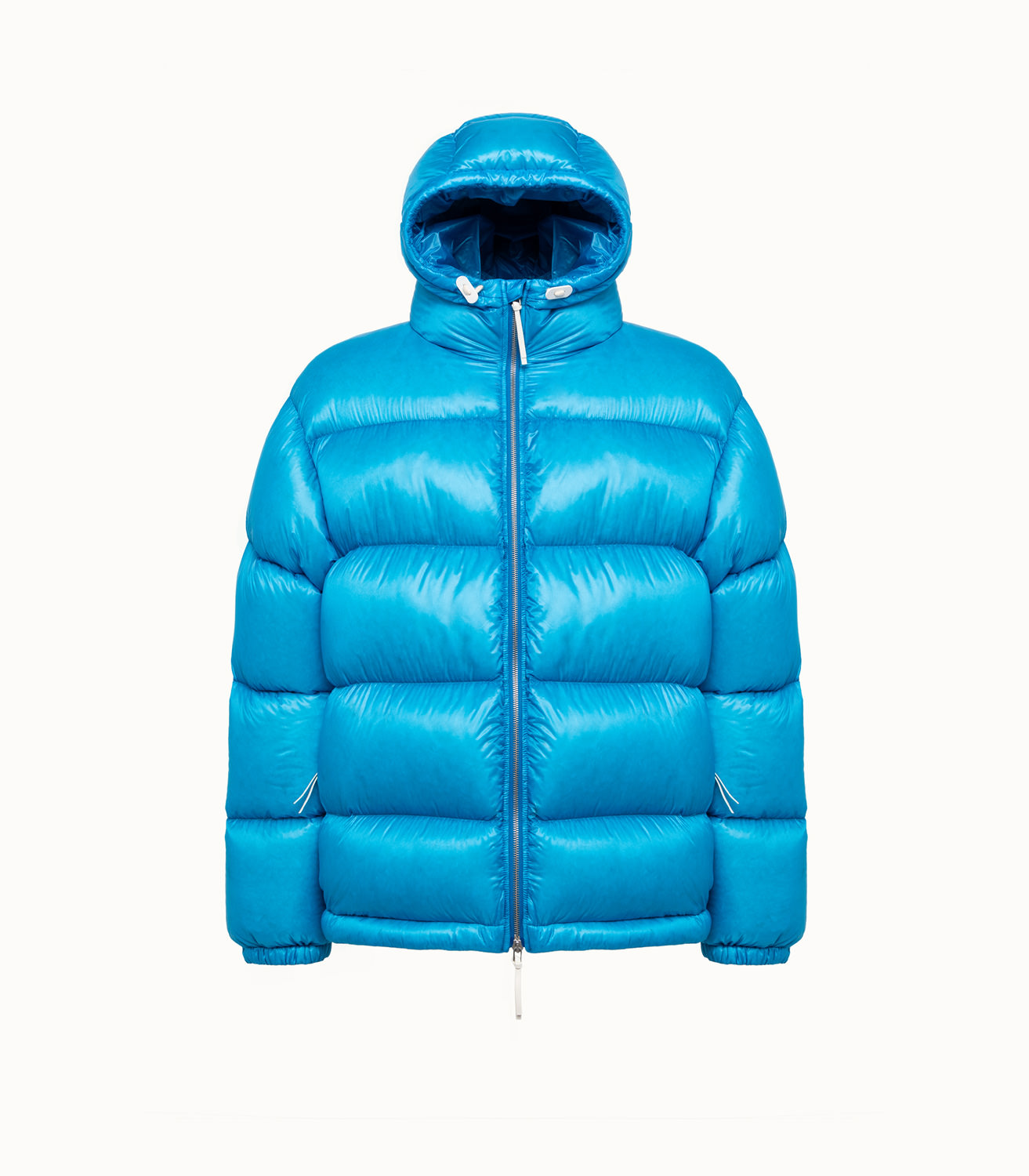 JIL SANDER SOLID COLOR PUFFER JACKET | Playground