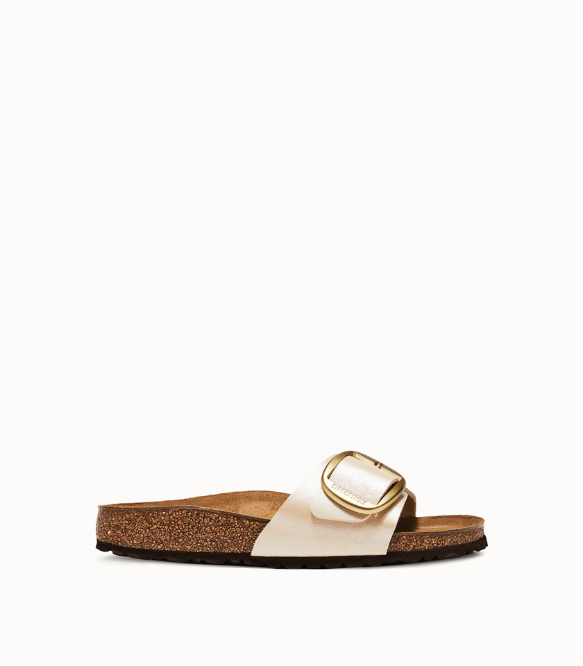 birkenstock big buckle beige