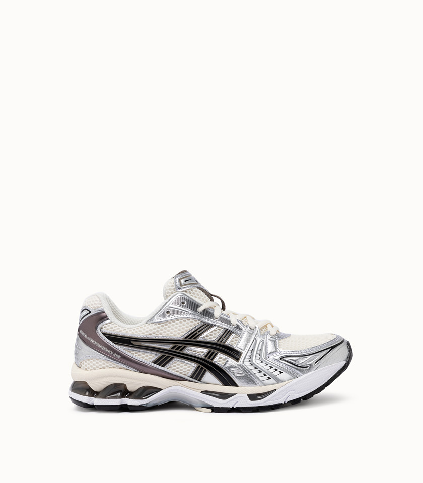 ASICS: SNEAKERS GEL-KAYANO 14 COLORE BIANCO ARGENTO