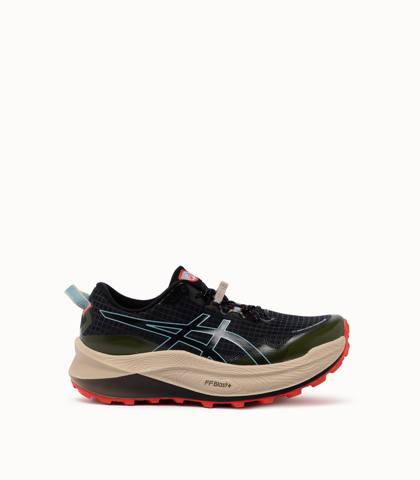 ASICS: TRABUCO MAX 3 SNEAKERS COLOR BLUE GREEN