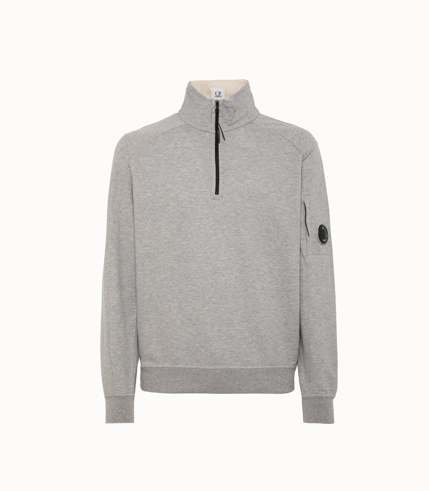 Cp company half 2024 zip lens sweatshirt