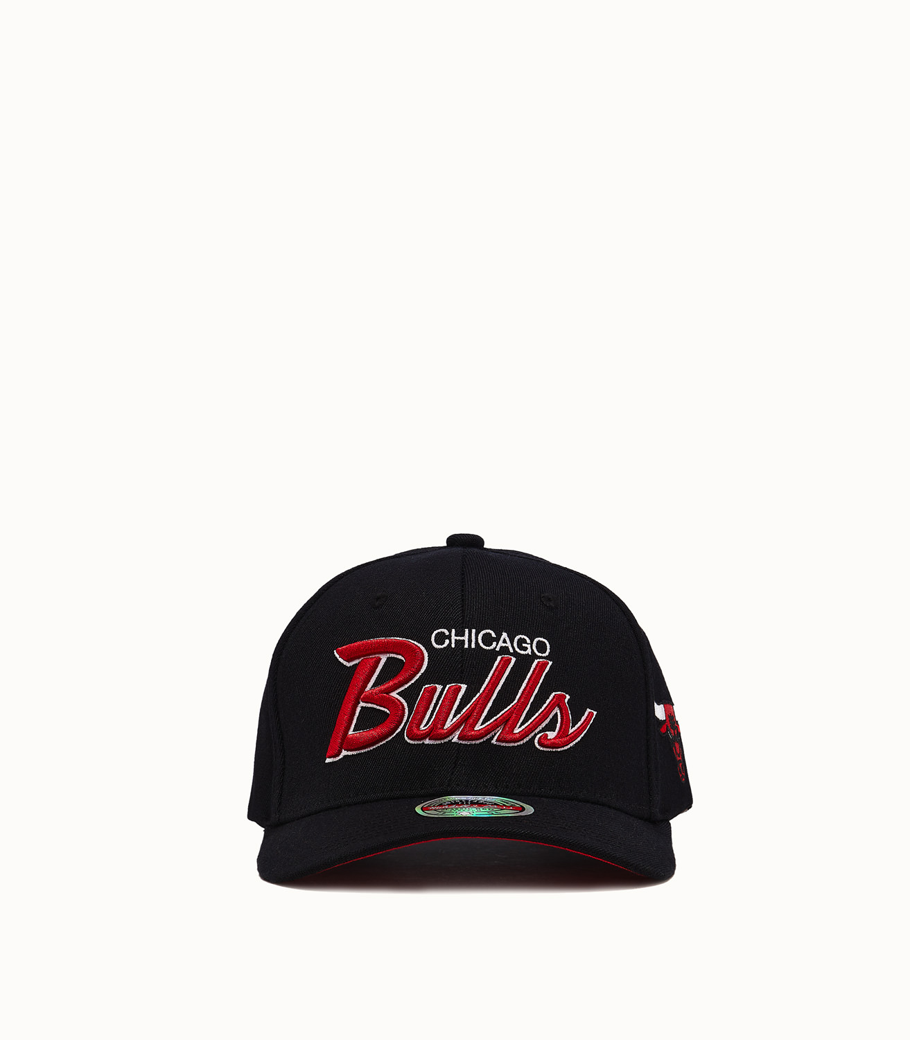 Mitchell & Ness, Accessories, Mitchell Ness Chicago Bulls Denim Fitted  Cap Size 7 38