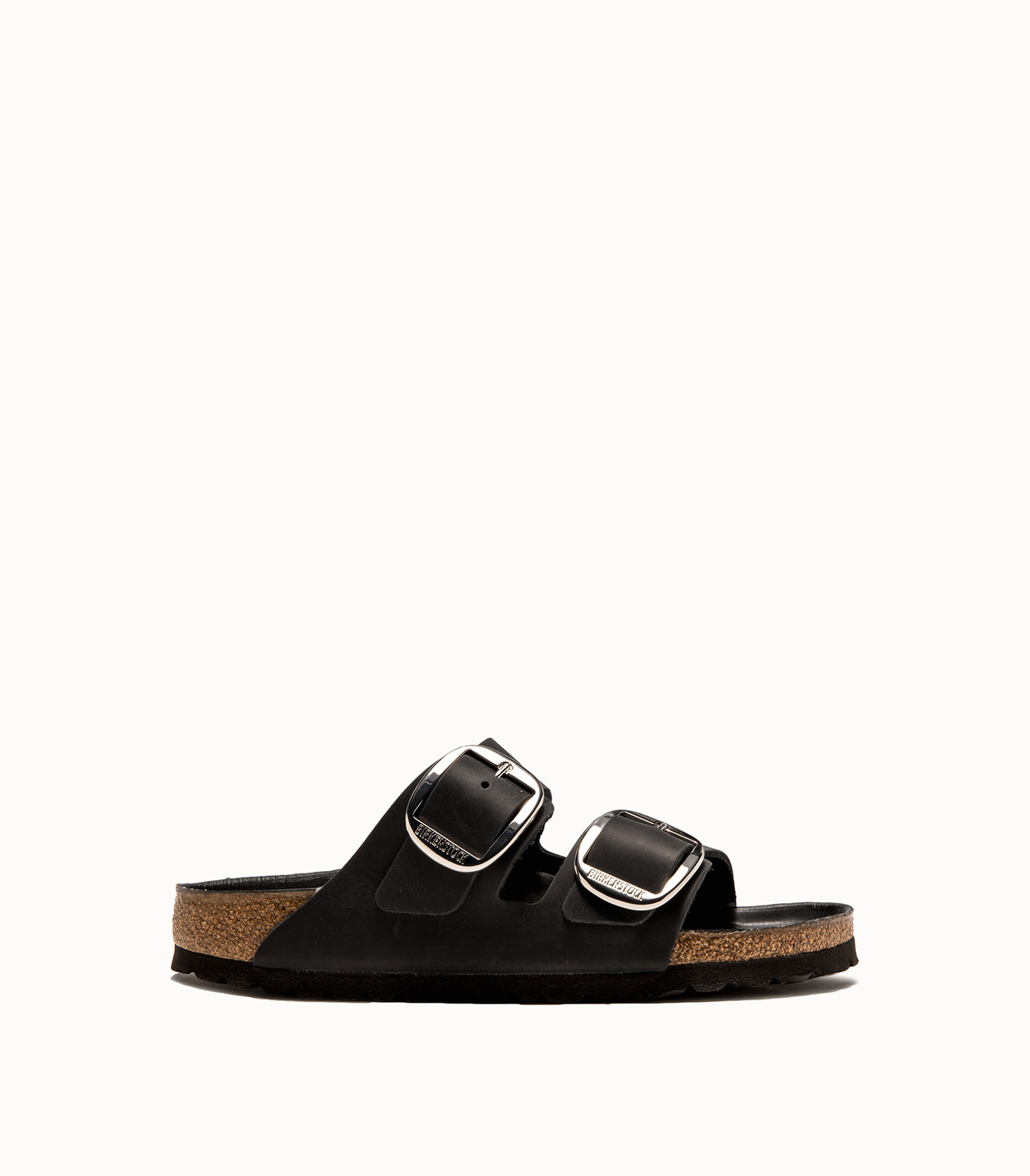 arizona double buckle slide sandals