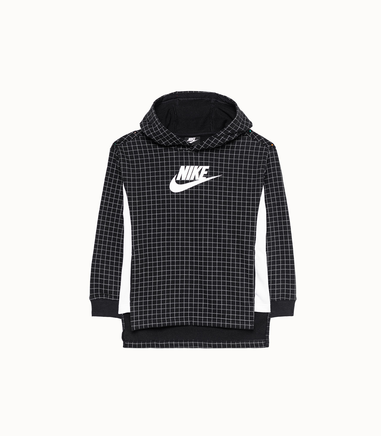 nike check hoodie