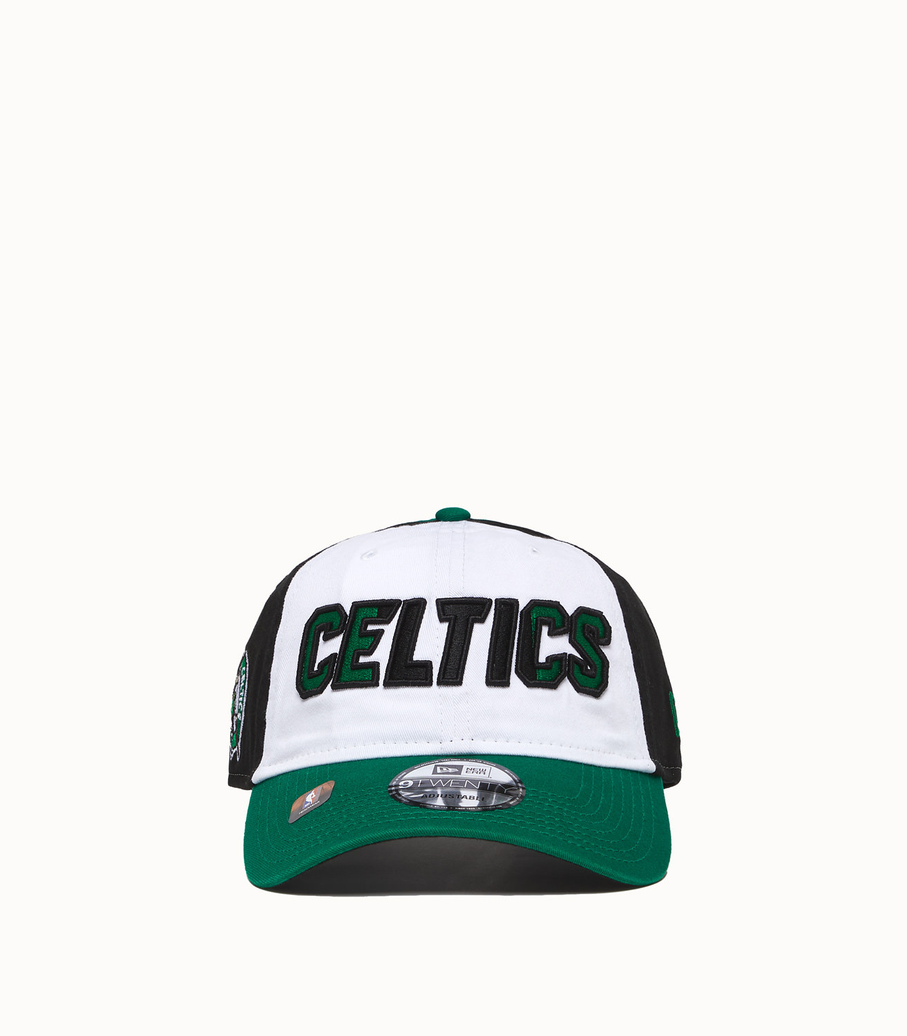 New Era Felpa Boston Celtics Colour Block Uomo Green Black
