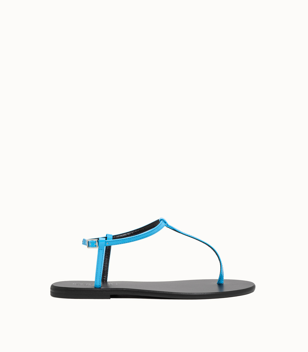 BANDONI SANDALS IN LEATHER COLOR AZURE Playground