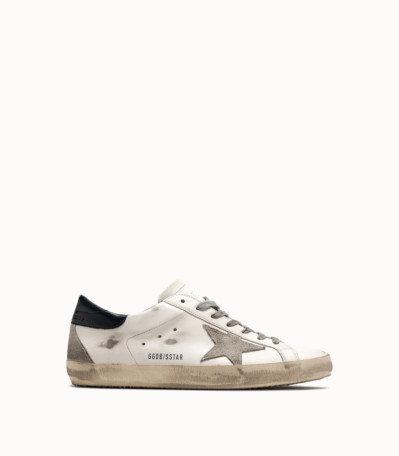 golden goose sneakers white and black