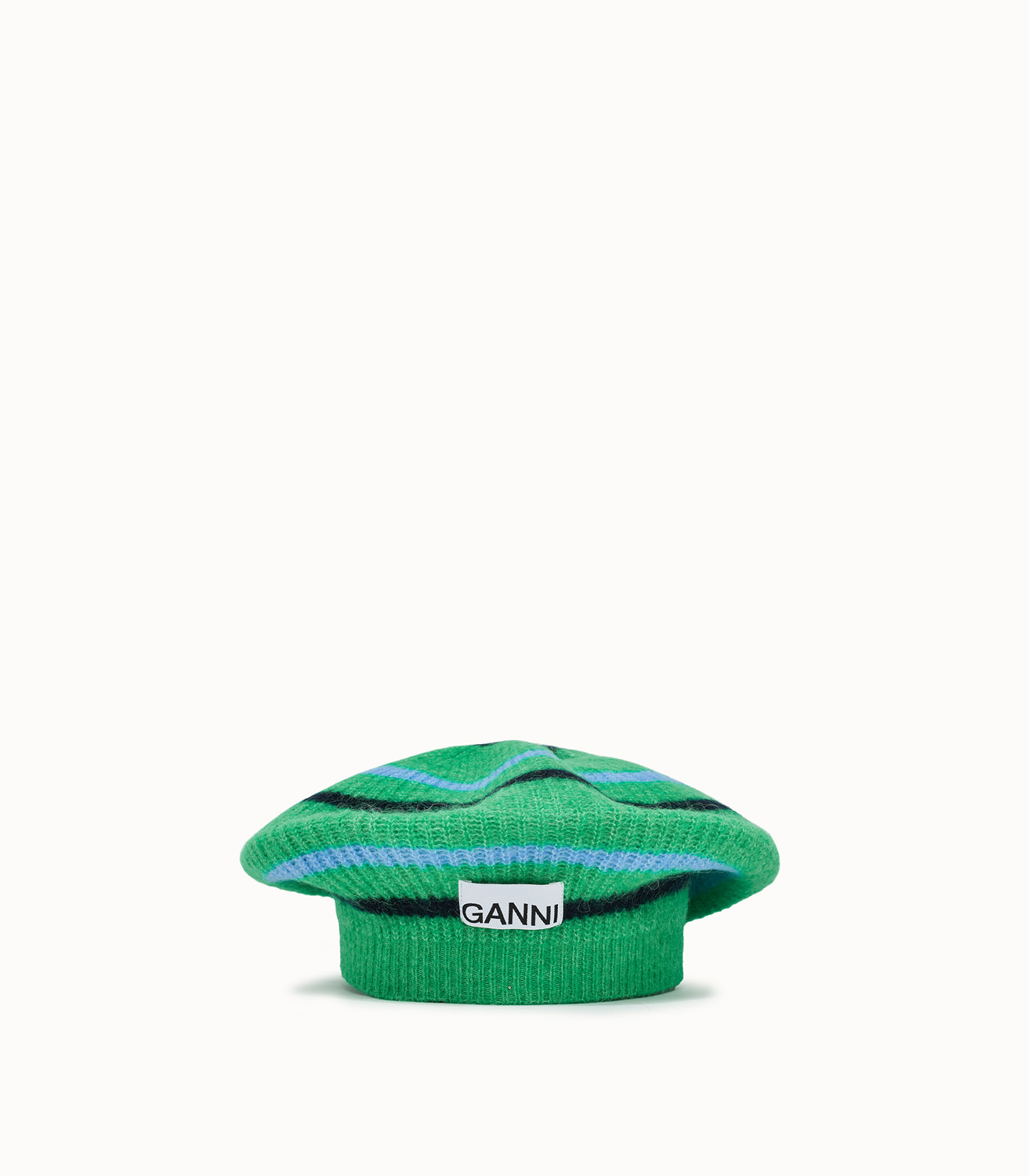 ganni beret green