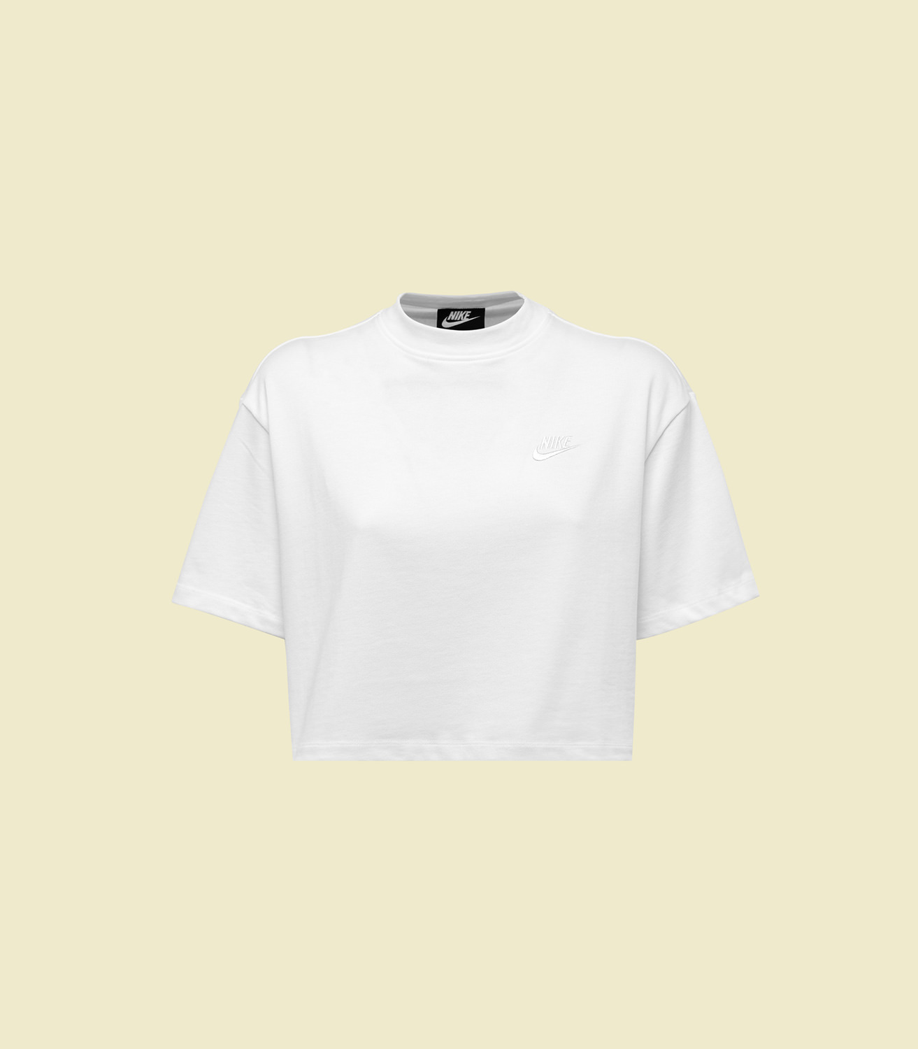 nike white cotton t shirt