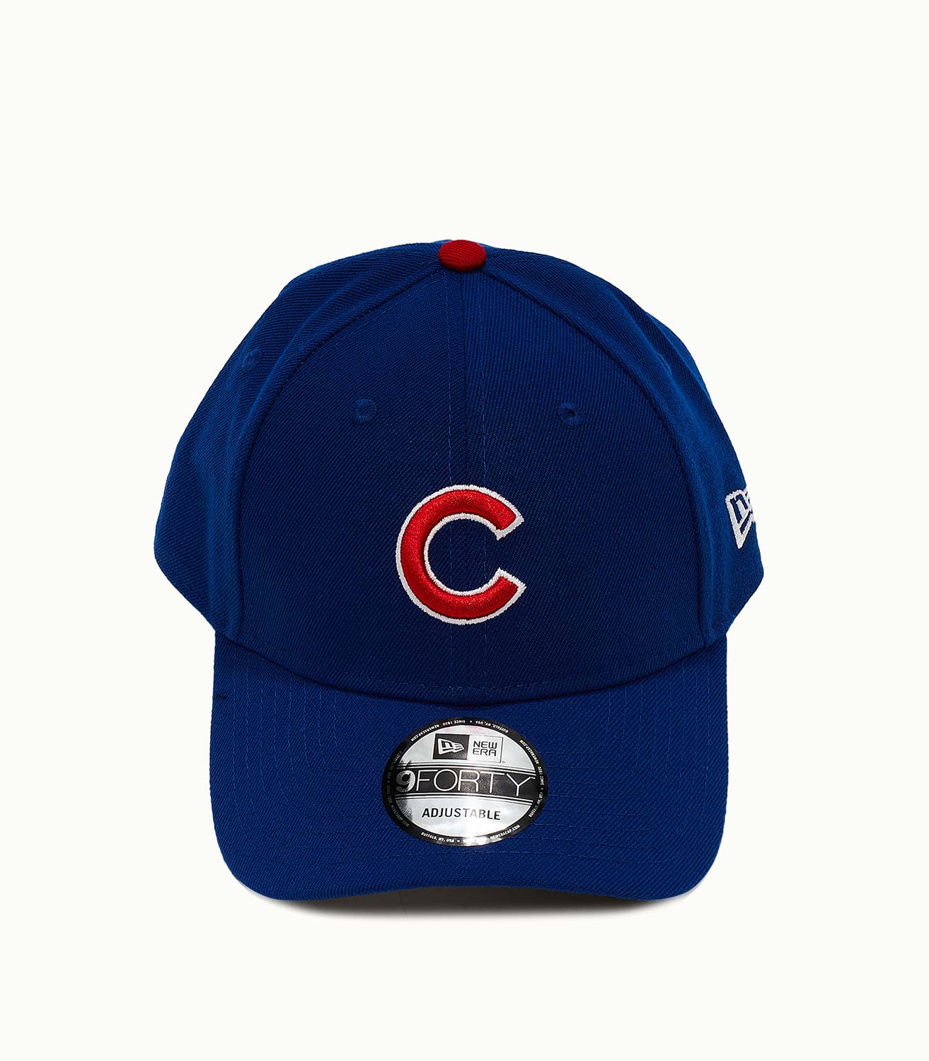 Chicago Cubs New Era League II 9FORTY Adjustable Hat - White