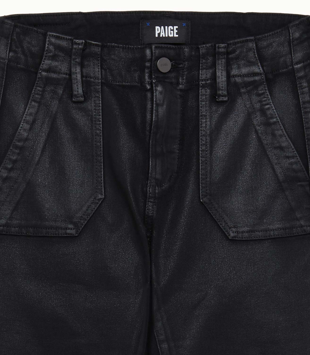 Paige denim best sale coated mayslie jogger