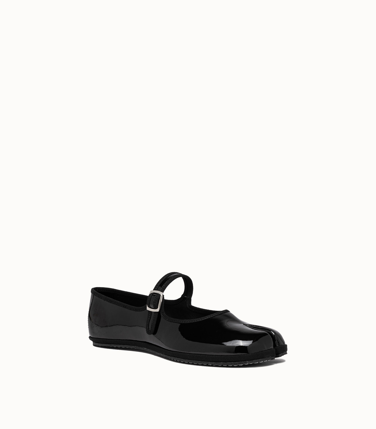 DROGHERIA CRIVELLINI TABI MARY JANE PATENT NESS SHOES COLOR BLACK SH