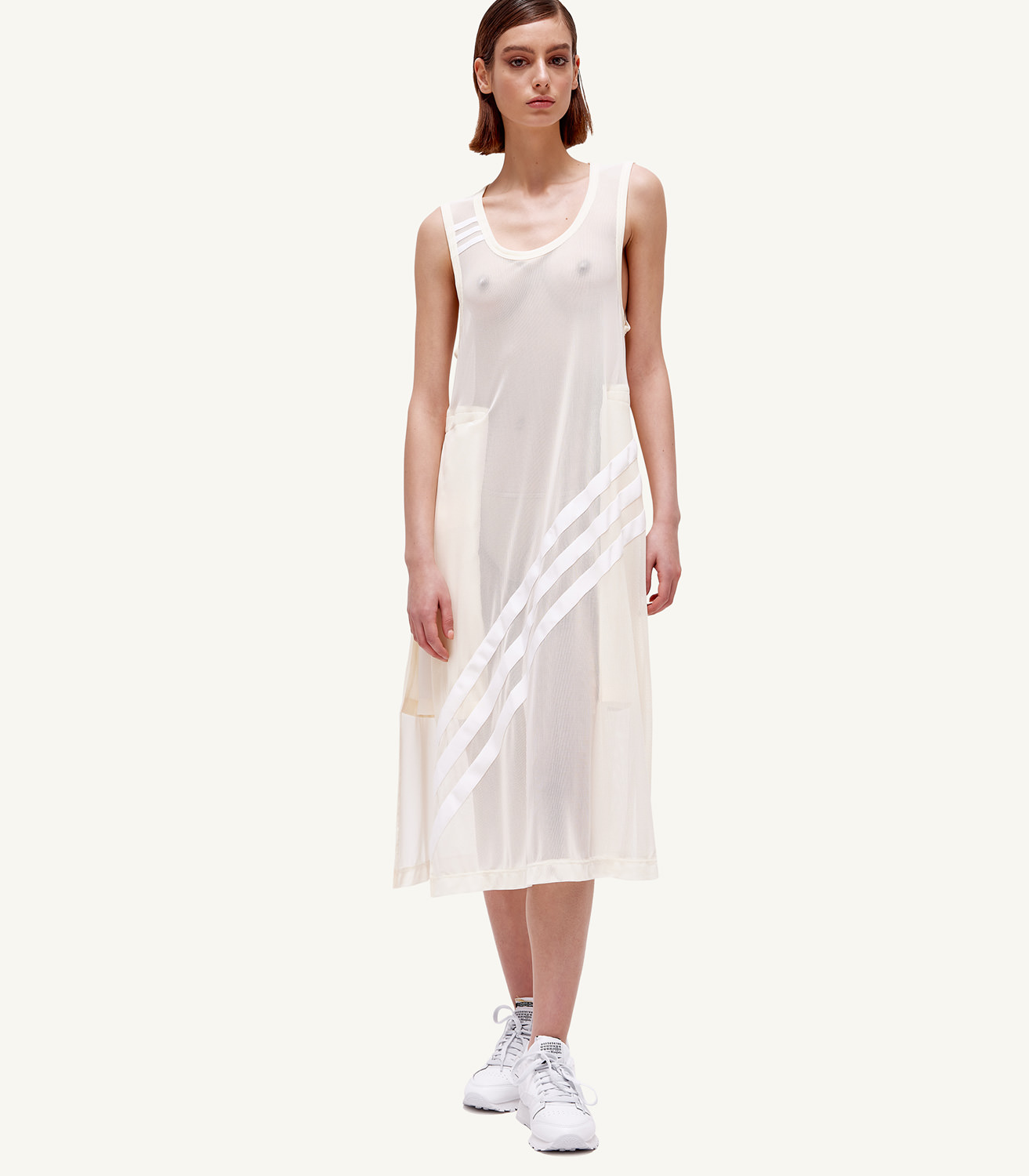 mesh adidas dress