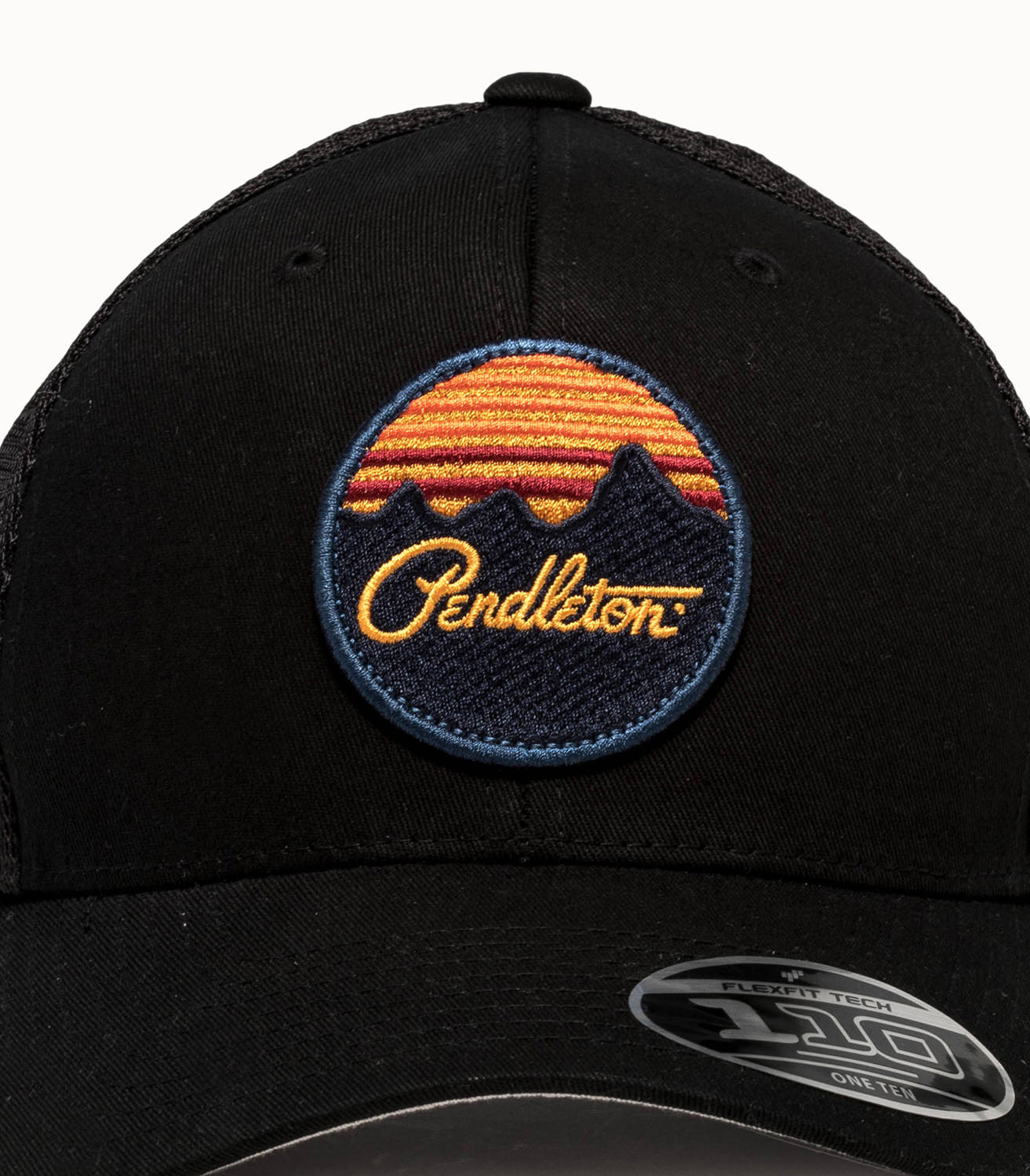 black pendleton ball cap