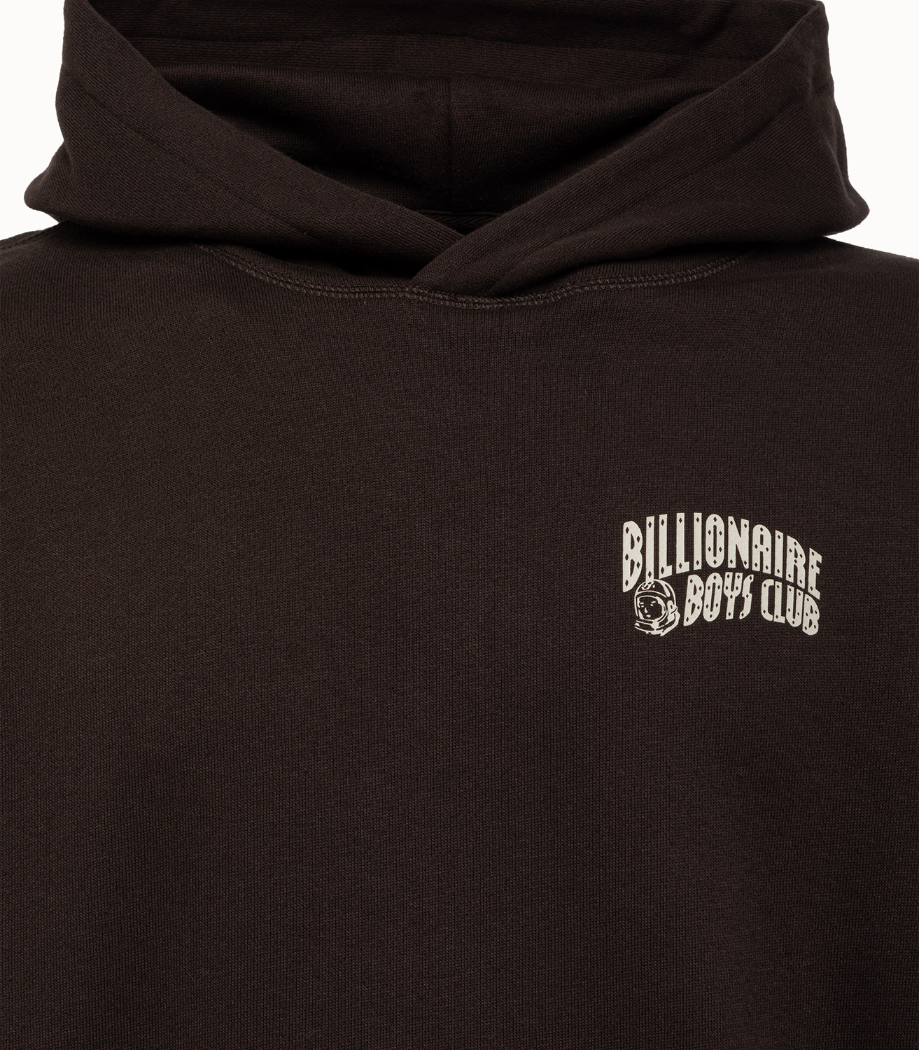 BILLIONAIRE BOYS CLUB SMALL ARCH LOGO SWEATSHIRT IN SOLID COLOR COTT